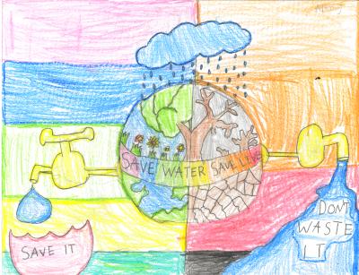 Arely P. Bubbling Wells - Save Water
