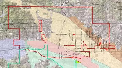 Map Image of MSWD Service Area