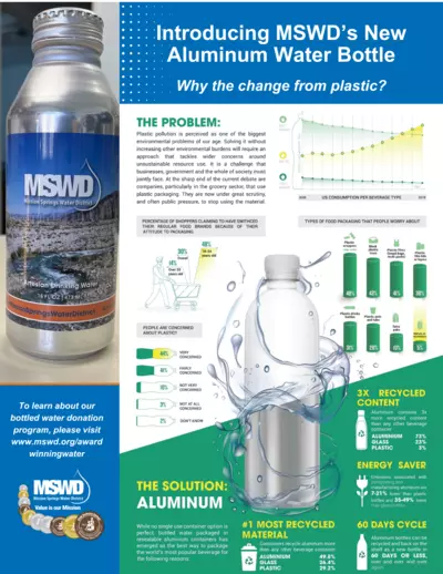 aluminum versus plastic fact sheet download PDF below