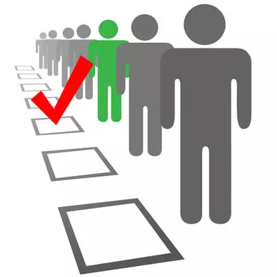 people to vote